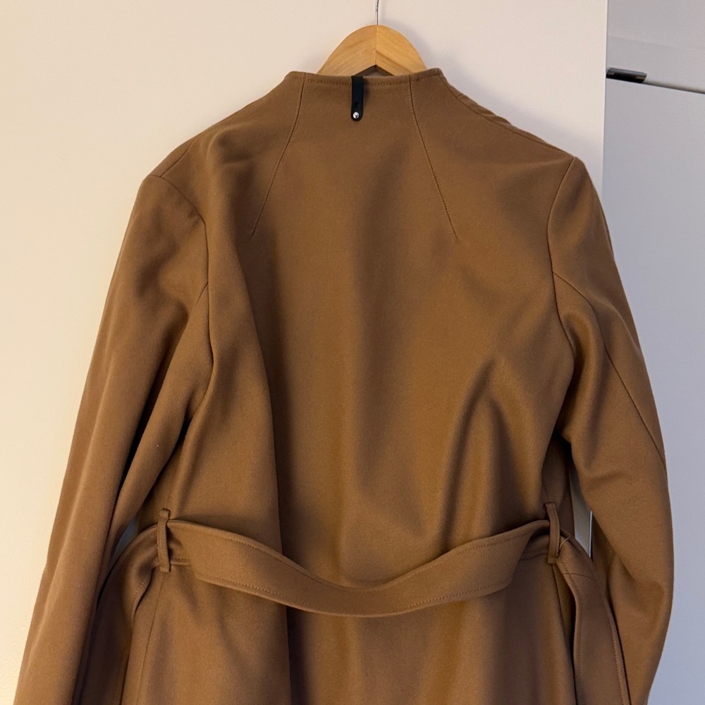 Mackage Rosa-O Camel Long Coat, Size L - Picture 3 of 9